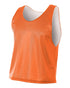 A4 Lacrosse Reversible Practice Jersey (N2274), Color 'Orange/White'